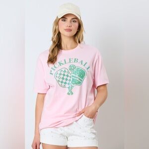 F25 new fantastic fawn pickle ball sequin shirt small medium large